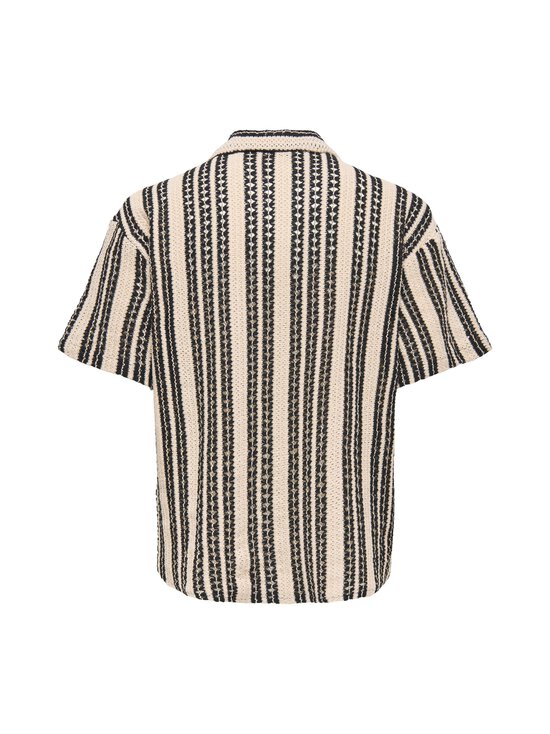 Only & Sons - Heegeldatud särk OnsDani - CLOUD DANCER STRIPES:BLACK - photo 2 Only & Sons - Heegeldatud särk OnsDani - CLOUD DANCER STRIPES:BLACK | Stockmann - photo 2