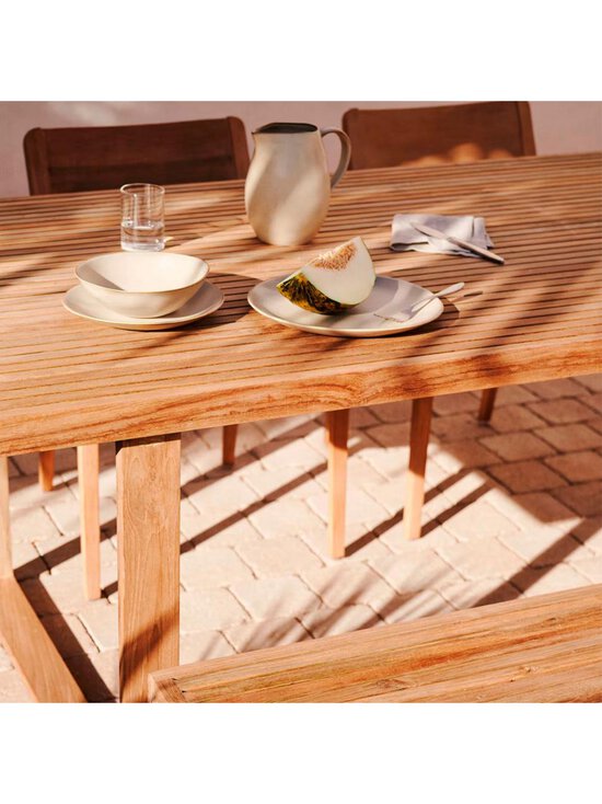 Kave Home - Canadell-ruokapöytä tiikki 180 x 90 cm - BEIGE | Stockmann - photo 6