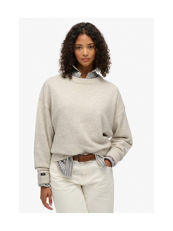 Superdry - Slouchy Jumper -neule - KYV OATMEAL TWIST - photo 2 Superdry - Slouchy Jumper -neule - KYV OATMEAL TWIST | Stockmann - photo 2