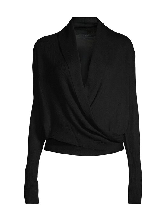 Allsaints - Wasson Pirate -merinoneuletakki - BLACK | Stockmann - photo 1