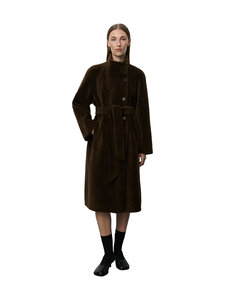 Sofie Schnoor - Margitsw-villaturkistakki - 7025 DARK BROWN | Stockmann