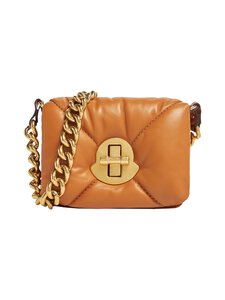 Moncler - Puf Mini Crossbody -nahkalaukku - 25S CAMEL | Stockmann