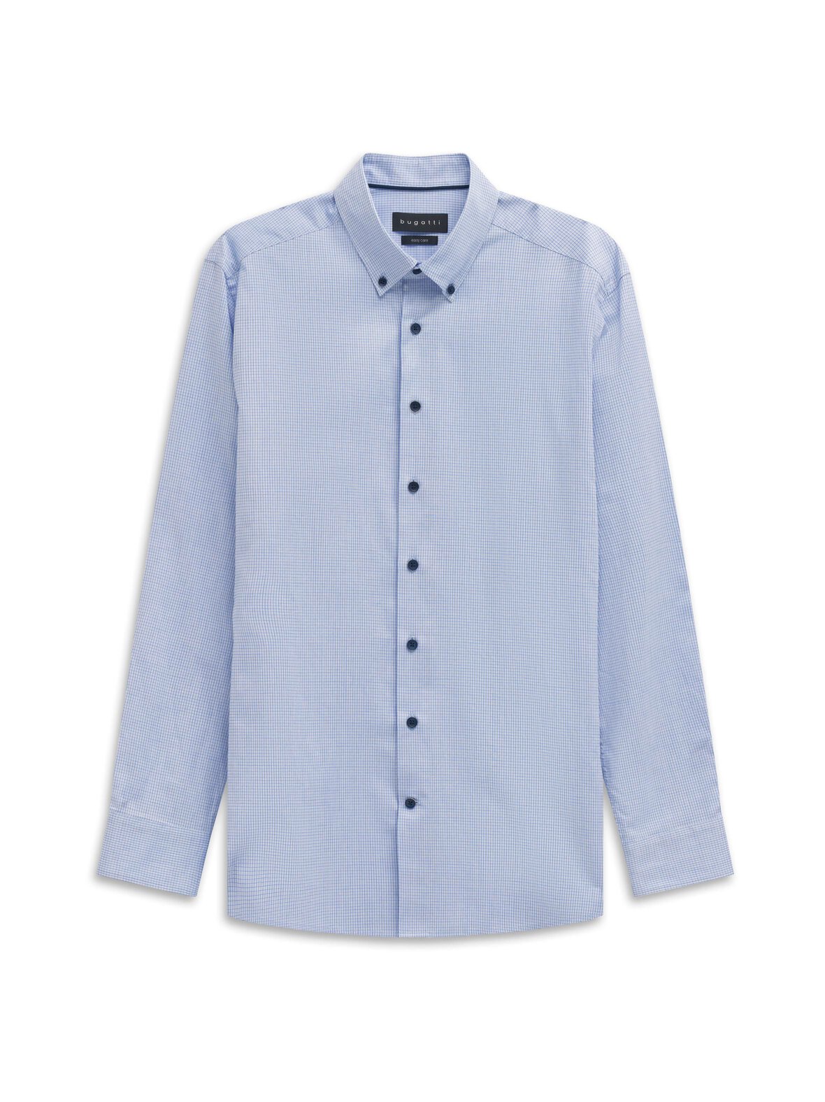 Modern Fit Navy Buttons -kauluspaita