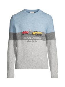 Jacob Cohen - Milano-Cortina-neule - X866 AZURE MEL. | Stockmann