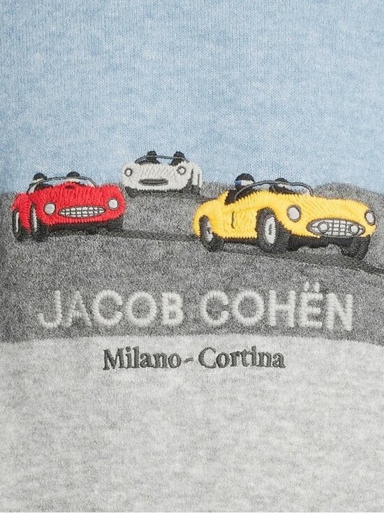 Jacob Cohen - Milano-Cortina-neule - X866 AZURE MEL. | Stockmann - photo 4