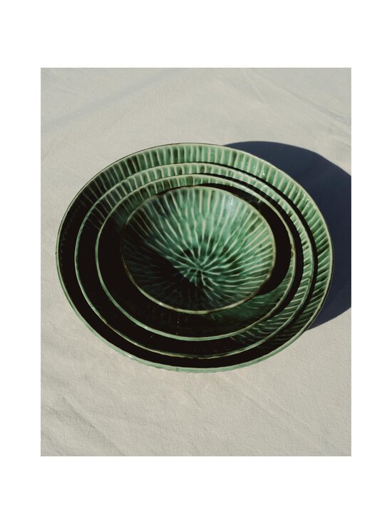 Serax - Verde Lanza Serving Plate M -tarjoilulautanen - 500 GREEN | Stockmann - photo 6