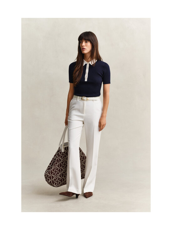 GANT - Slim Flare Slack -housut - 113 EGGSHELL | Stockmann - photo 2