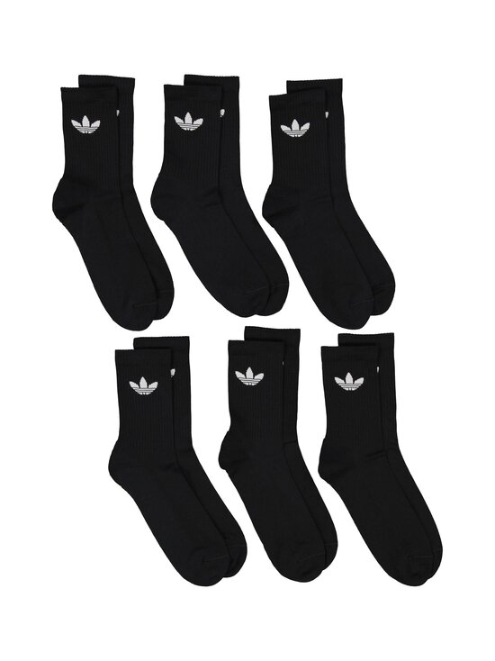 adidas Originals - Trefoil Crew Cushion zeķes 6-pāri - BLACK - photo 1 adidas Originals - Trefoil Crew Cushion zeķes 6-pāri - BLACK | Stockmann - photo 1