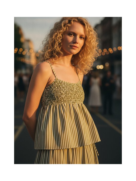 Damson Madder - Leili Ruffle -toppi - WHITE | Stockmann - photo 9