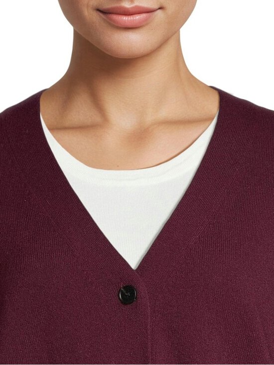 ESSENTIALS by Stockmann - Siiri-kashmirneuletakki - WINE - HAWTHORN 25515 | Stockmann - photo 4