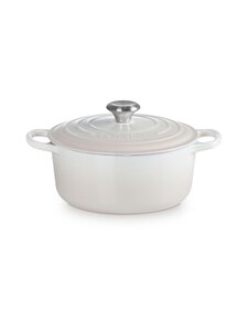 Le Creuset - Signature-pata, pyöreä 4,2 l - MERINGUE | Stockmann