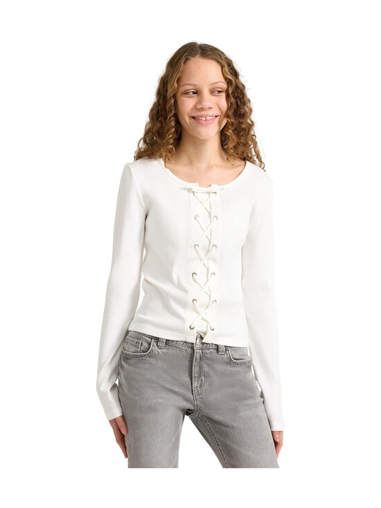 Lindex - Trikoopaita - 300 OFF WHITE | Stockmann - photo 3