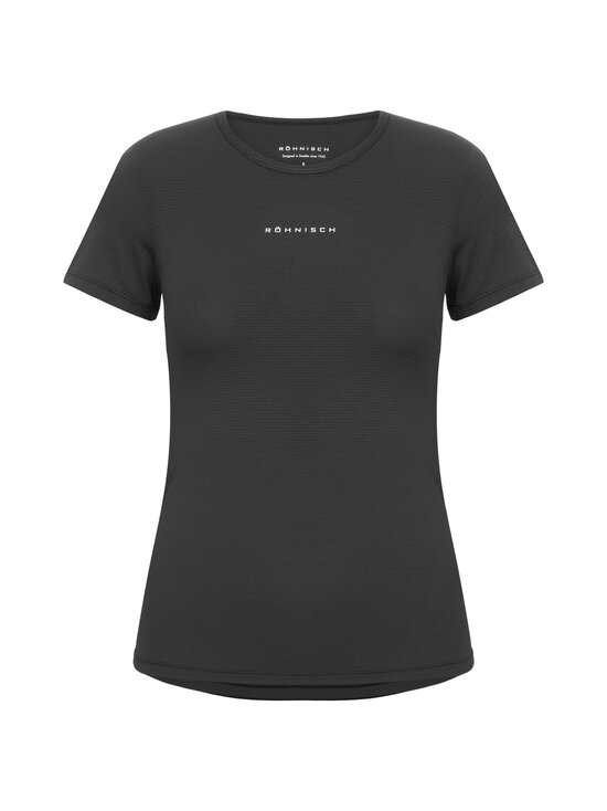 Röhnisch - Jacquard T-krekls - 0001 BLACK - photo 1 Röhnisch - Jacquard T-krekls - 0001 BLACK | Stockmann - photo 1