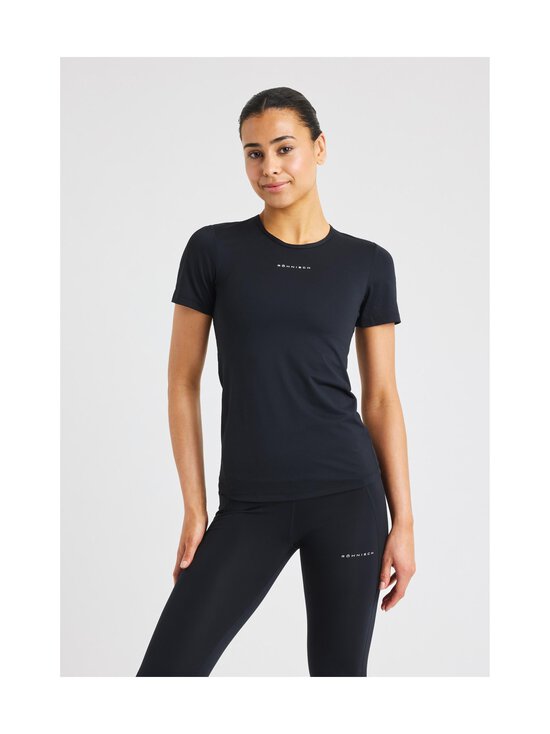 Röhnisch - Jacquard T-krekls - 0001 BLACK - photo 2 Röhnisch - Jacquard T-krekls - 0001 BLACK | Stockmann - photo 2