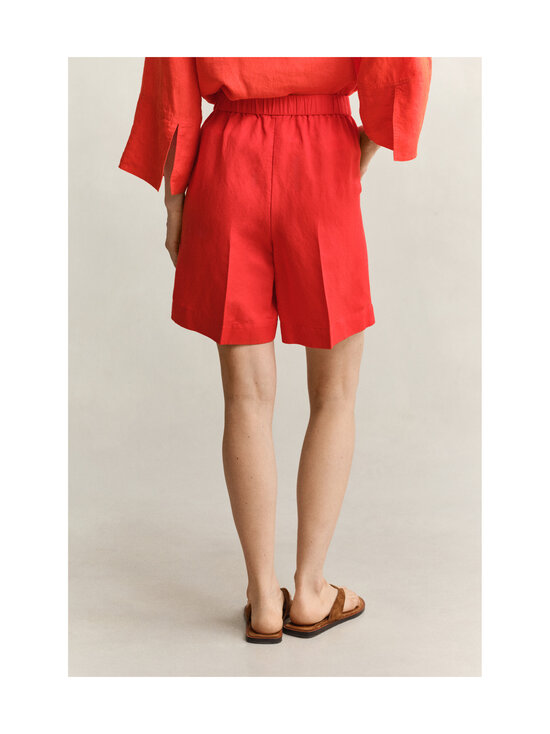 GANT - Pull On -pellavasekoiteshortsit - 679 PERFECT RED | Stockmann - photo 3