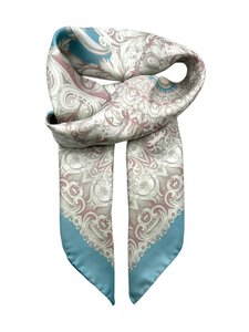 Sauso - Gelo-silkkihuivi 90 x 90 cm - AQUA | Stockmann