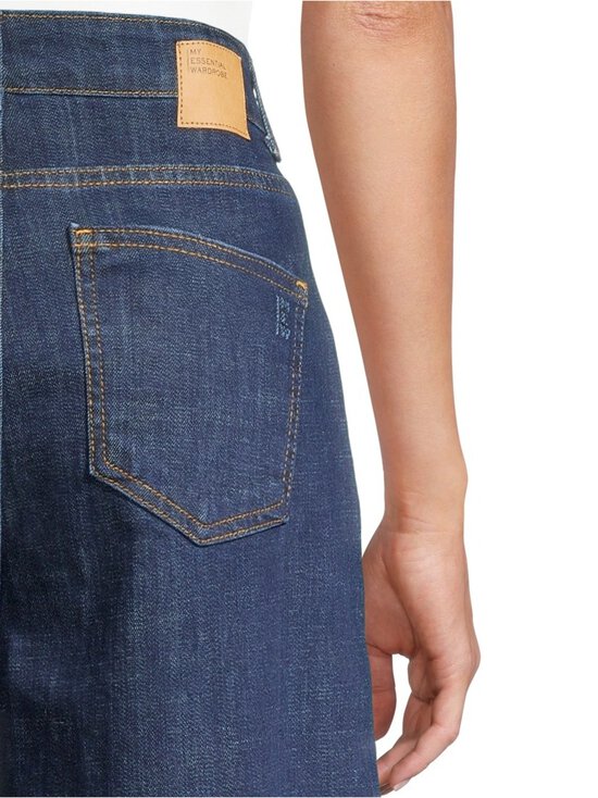 MY ESSENTIAL WARDROBE - MWLucy High Barrel -farkut - 120 DARK BLUE UN-WASH | Stockmann - photo 6
