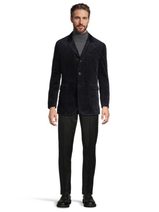 Oscar Jacobson - Fridolf Patch -vakosamettibleiseri - 210 NAVY | Stockmann - photo 2