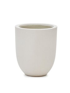 Kave Home - Aiguablava-ruukku valkoinen ⌀ 39 cm - WHITE | Stockmann
