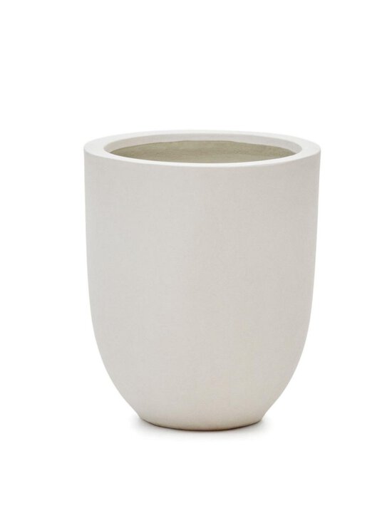 Kave Home - Aiguablava-ruukku valkoinen ⌀ 39 cm - WHITE | Stockmann - photo 1
