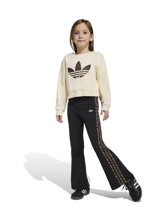 adidas Originals - Boxy Crew -collegepaita ja housut - KD5814 CREWHT/NBROWN | Stockmann - photo 4