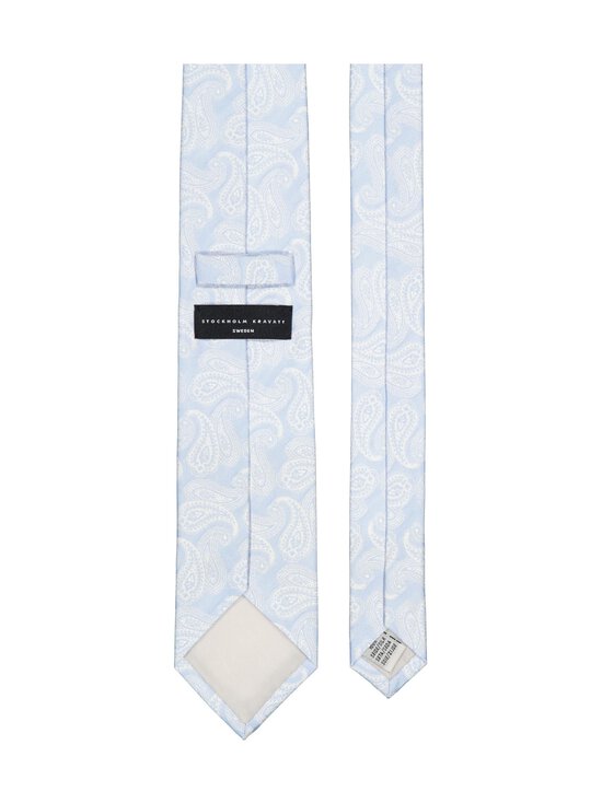 Stockholm Kravatt - Paisley zīda kaklasaite - L24B LIGTH BLUE - photo 2 Stockholm Kravatt - Paisley zīda kaklasaite - L24B LIGTH BLUE | Stockmann - photo 2