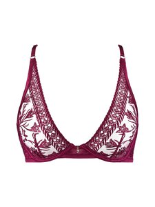 Aubade - Magnetic Spell Triangle Ultra Plunge krūšturis - GRIMSON RED Aubade - Magnetic Spell Triangle Ultra Plunge krūšturis - GRIMSON RED | Stockmann