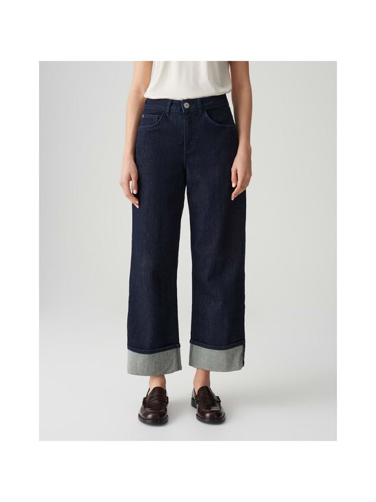 Opus - Miva turn up Hose džinsi - 7439 RINSED BLUE - photo 4 Opus - Miva turn up Hose džinsi - 7439 RINSED BLUE | Stockmann - photo 4