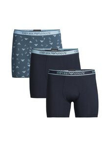 Emporio Armani - Boxer-alushousut 3-pack - MB148 AR.BL/OR-SK PRT/AR.BL | Stockmann