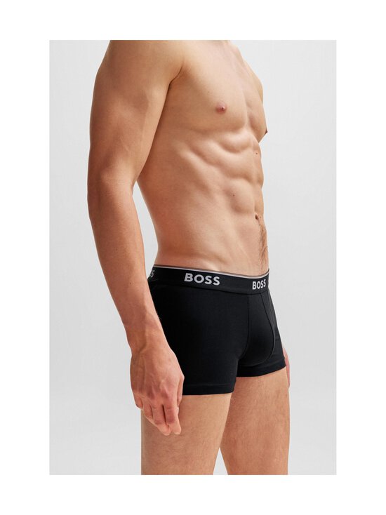 BOSS - Power Trunk - bokserit 3-pack - 001 BLACK - photo 5 BOSS - Power Trunk - bokserit 3-pack - 001 BLACK | Stockmann - photo 5