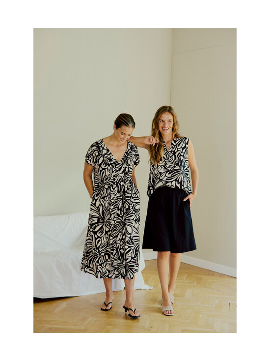 Freequent - FQFloi Jersey -mekko - 9119 BLACK W. MOONBEAM | Stockmann - photo 4