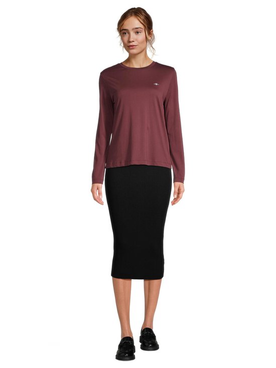 GANT - Regular Shield -paita - 656 PLUM WINE | Stockmann - photo 2