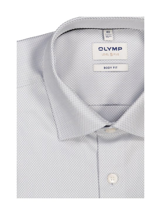 Olymp - Body Fit Level 5 Structure -kauluspaita - 63 SILBERGRAU | Stockmann - photo 2