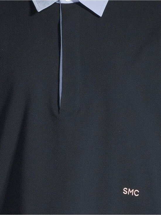 Stella McCartney - Piquet Polo Cropped t-paita - 4000 NAVY | Stockmann - photo 5