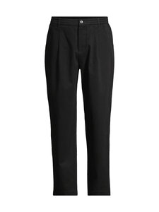 Maison Kitsuné - Elasticated Pleated -housut - BLACK | Stockmann