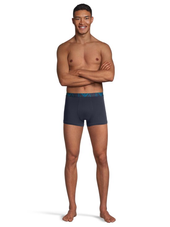 Emporio Armani - Bokserialushousut 3-pack - MB139 BLU/BLU/BLU | Stockmann - photo 3