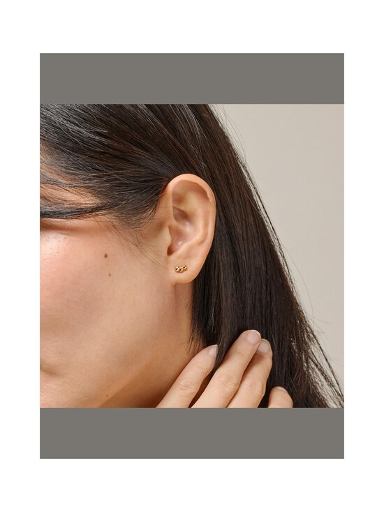 ENAMEL Copenhagen - Nara- kullatut nappikorvakorut - 925S/GP | Stockmann - photo 2