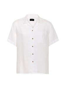 SAND Copenhagen - Chad lina krekls ar apkakli - 000 PURE WHITE | Stockmann