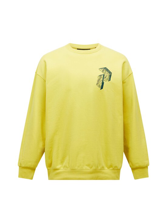 Peak Performance - Terry Graphic Crew -collegepaita - 020 CANARY LIME | Stockmann - photo 1