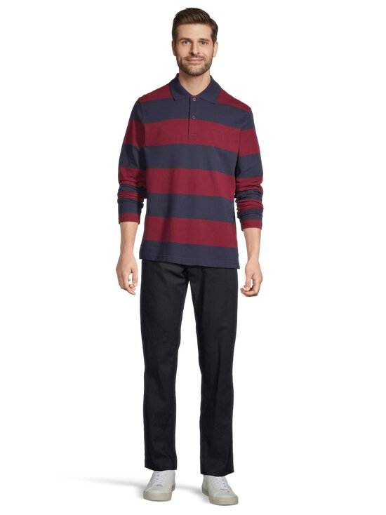 Cap Horn - Dwayne Blockstripe polo krekls - WINE RED COMBO | Stockmann - photo 2