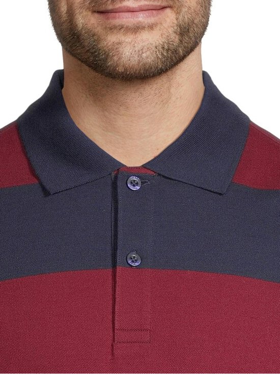Cap Horn - Dwayne Blockstripe polo krekls - WINE RED COMBO | Stockmann - photo 4