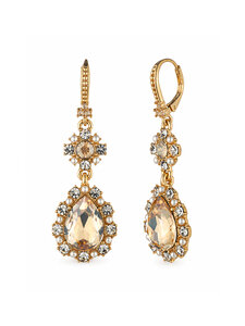 Marchesa - Kõrvarõngad Garden Of Bows Stone Double Drop - PE STONE DBL DROP - GLD/CGS | Stockmann