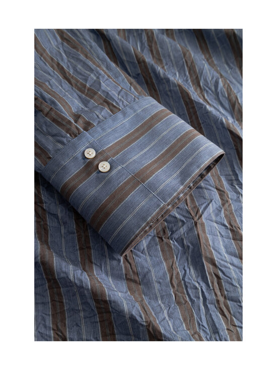Rue de Tokyo - Pluus Sumiko Melange Stripe - BROWN/BLUE | Stockmann - photo 2