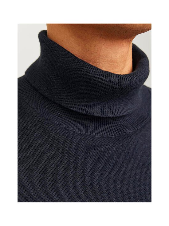 Jack & Jones - JjeBasic kokvilnas rullapkakles džemperis - NAVY BLAZER | Stockmann - photo 5