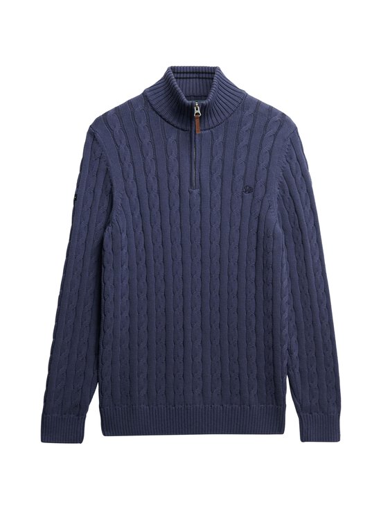 Superdry - Cotton Classic -neule - 27S SOFT NAVY | Stockmann - photo 1