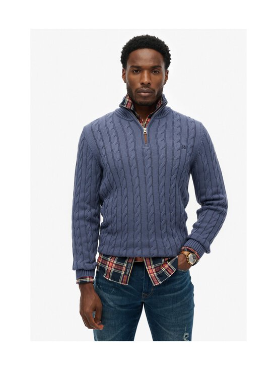 Superdry - Cotton Classic -neule - 27S SOFT NAVY | Stockmann - photo 2