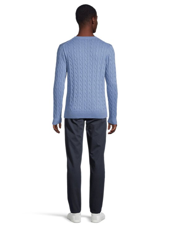 GANT - Palmikkoneule - 906 DENIM BLUE MELANGE - photo 3 GANT - Palmikkoneule - 906 DENIM BLUE MELANGE | Stockmann - photo 3