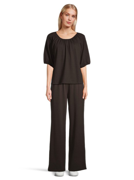 NOOM - Katie Wide Leg -housut - DK.BROWN | Stockmann - photo 3