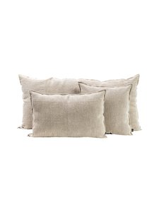 Haomy - Chennai Linen Cushion Cover - 01 NATUREL | Stockmann