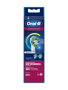Oral-B - FlossAction CleanMaximiser -vaihtoharjat 3-pack - WHITE | Stockmann